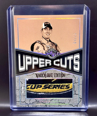 Kyle Busch 2010 Press Pass Wheels Racing Upper Cuts Knockout Patch Logo #4/25