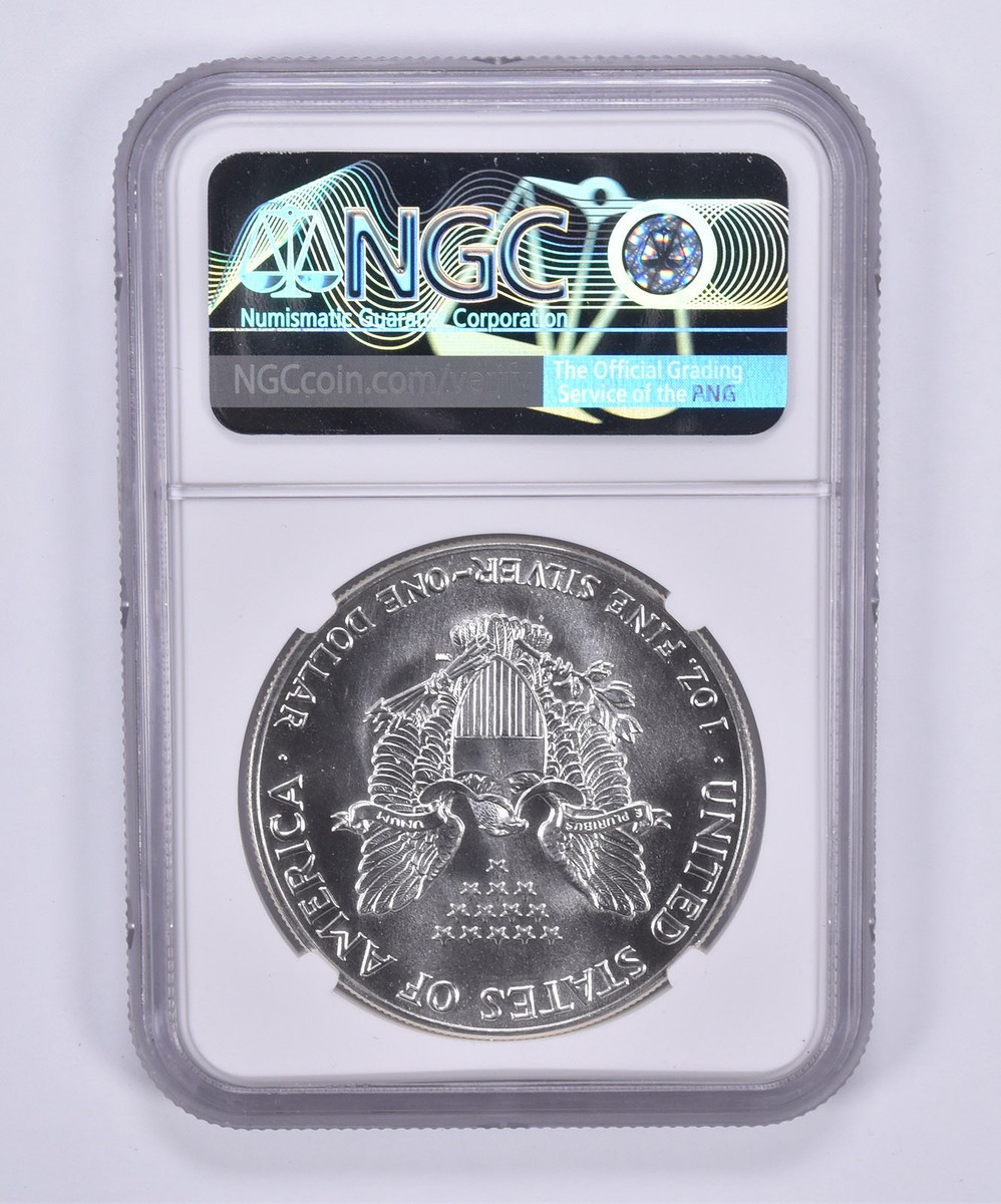 1987 American Silver Eagle MS70 NGC Brown Label | eBay