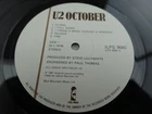 U2 - OCTOBER 1984 UK LP 1st Press A-1U / B-1U FINAL UPGRADE MINT AUDIO