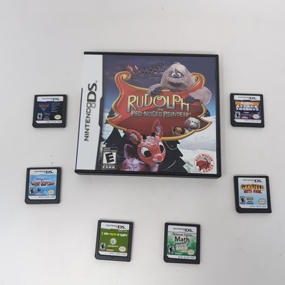 DS Games Lot:  Nicktoons Attack Toybots Cars Math Garfield Super Starcade Price