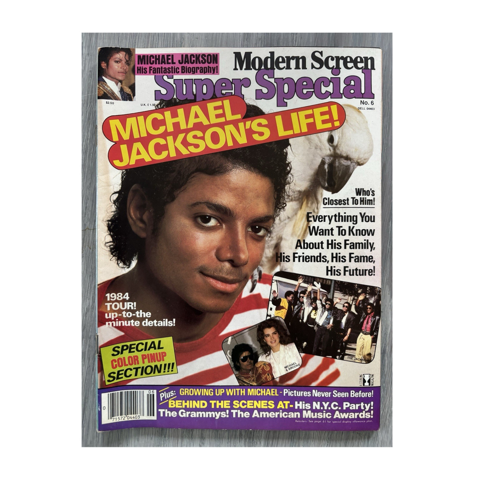 Michael Jackson issue with poster insert |Modern Screen Super Special March 1984