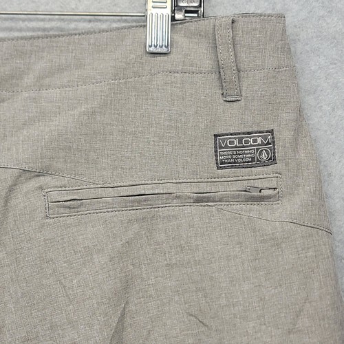 Volcom Surf & Turf 4-way Stretch Mens 36 (Actual 38) Gray Shorts 10" Inseam - Picture 7 of 19
