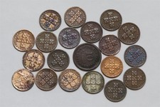 PORTUGAL 10 CENTAVOS SAMMLUNG MIT EINIGEN SELTENEN DATEN B66 #2...
