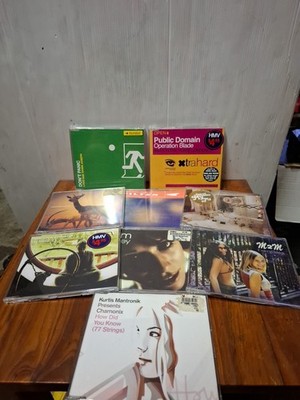 cd singles bulk Bulk Lot Of 9 Great Tiles Kosheen Public Domain M2M  All Tested 