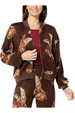 IMAN Womens Global Chic Stretch Bomber Jacket...