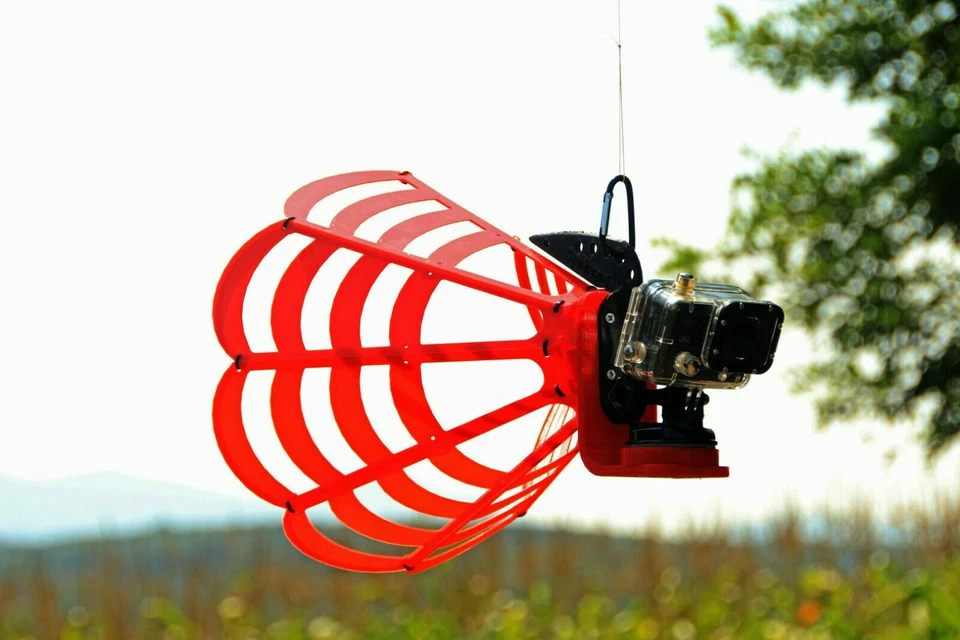"Spider v4" Chasecam Chase Cam Parapente Paramotor-compra dos obtén el tercero gratis Foto 4 de 4