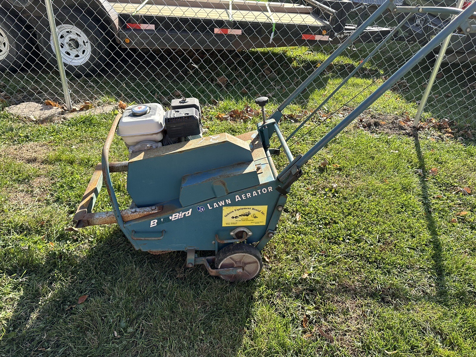 Blue bird lawn aerator eBay