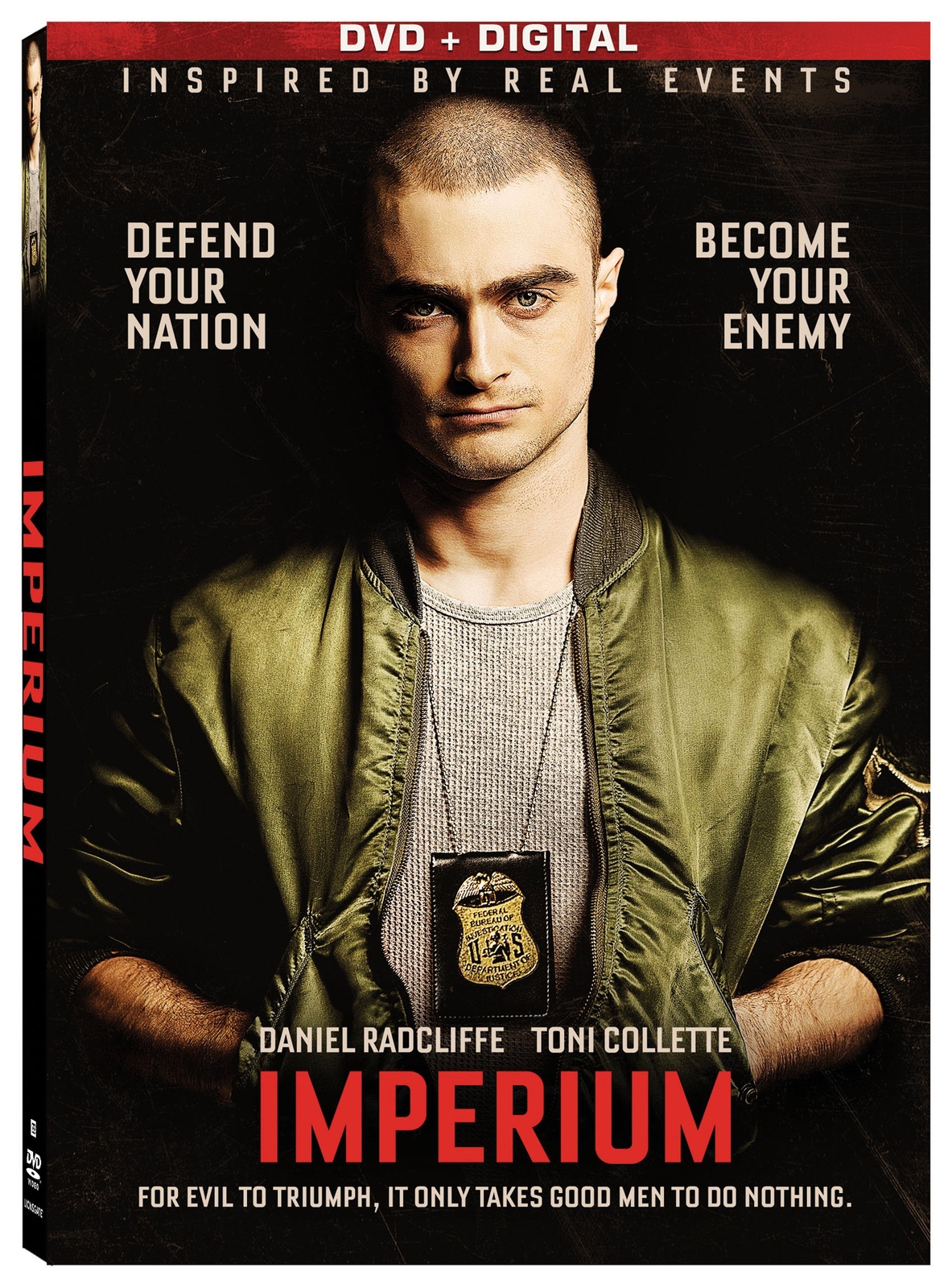 Imperium (DVD) Toni Collette Daniel Radcliffe Burn Gorman Sam Trammell