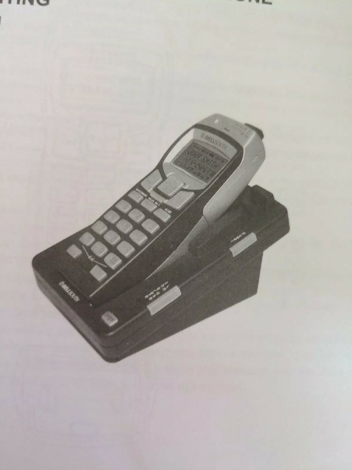 BellSouth 2.4 GHz Cordless Phone Model GH9460BK Brand New! 2004 vtg eBay