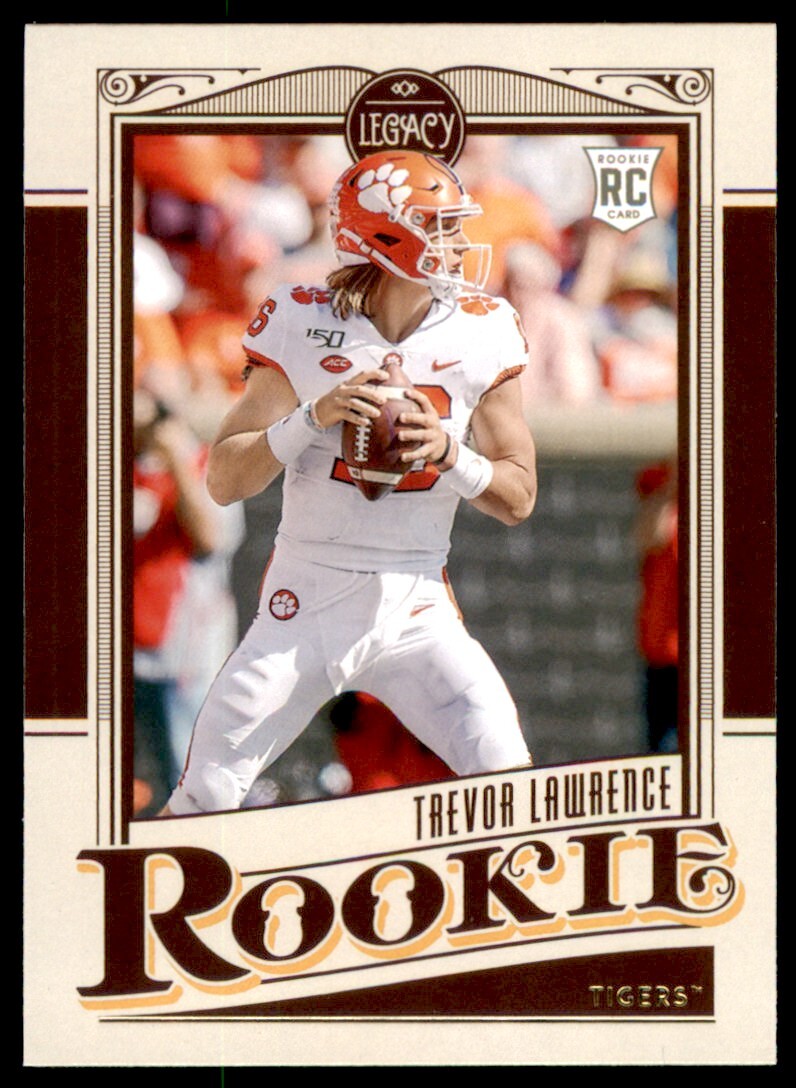2021 PANINI LEGACY TREVOR LAWRENCE ROOKIE CLEMSON TIGERS #141