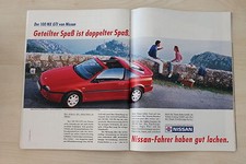 Nissan 100 NX GTI - Anzeige/Werbung