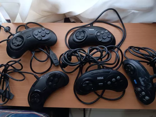 Genesis 6 Button Controller Tested CHOOSE Sega Original or OEM or Generic Brand