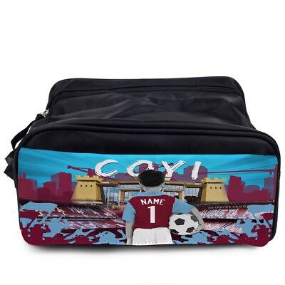Personalised West Ham Boot Bag Football Sports School Kids PE