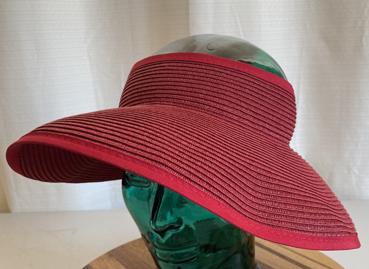 WOMENS SAN DIEGO HAT CO HIGH BROW GOLF SUN BEACH VISOR HAT 
