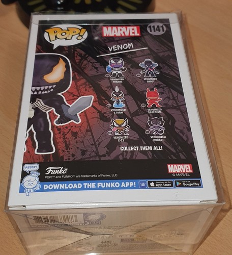 Funko Pop Marvel Venom 1141 brilla en la oscuridad - Imagen 6 de 7
