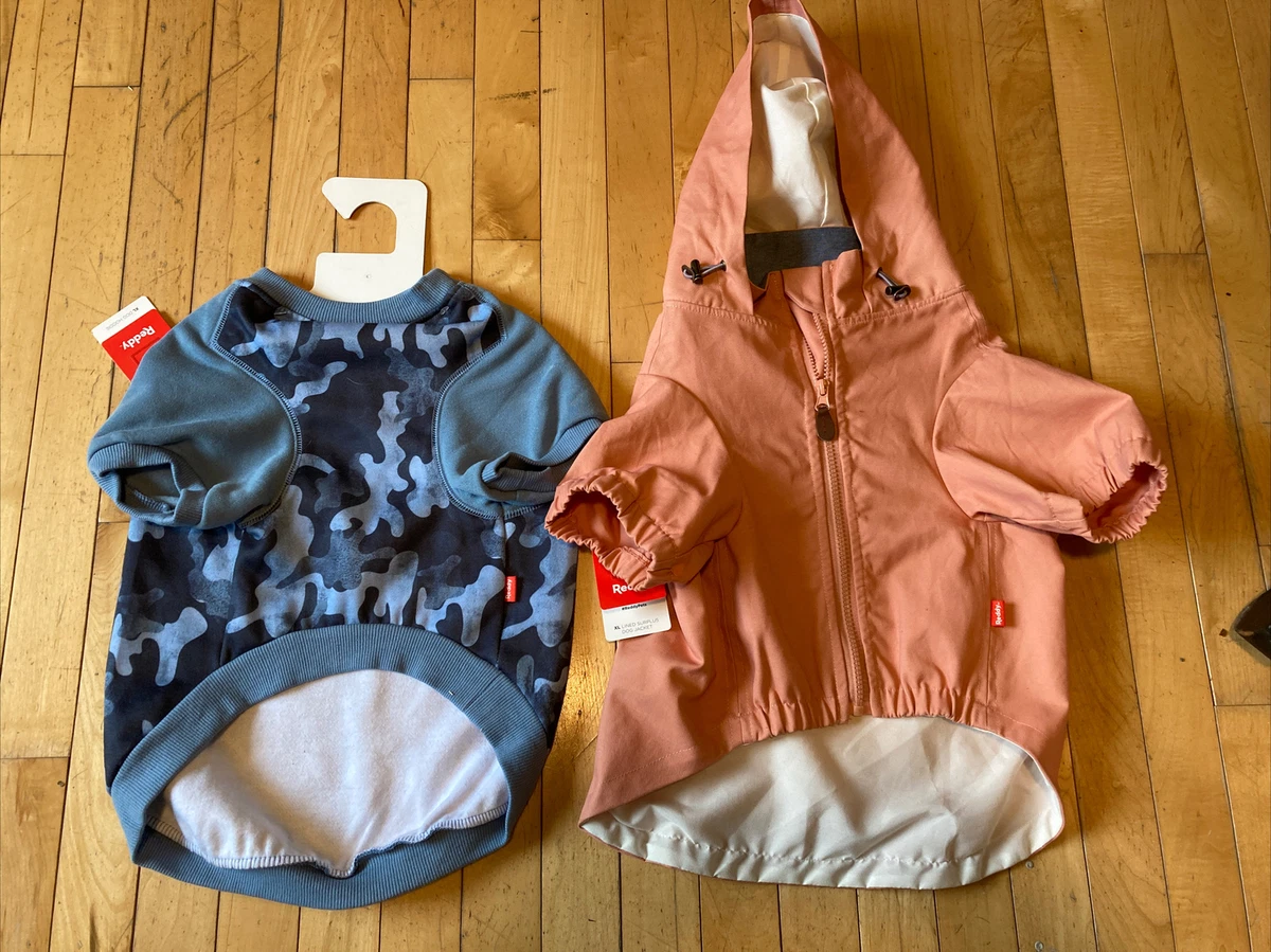 Reddy Peach Colored Lined Surplus Dog Jacket Blue Camo