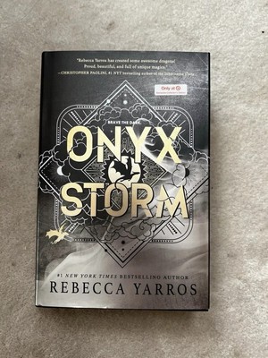 Onyx Storm Collector Target Exclusive Edition By Rebecca Yarros - Ready to Ship!