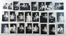 Lot Of 24 Vintage Photos Children Infants Babies 1943 Snapshot