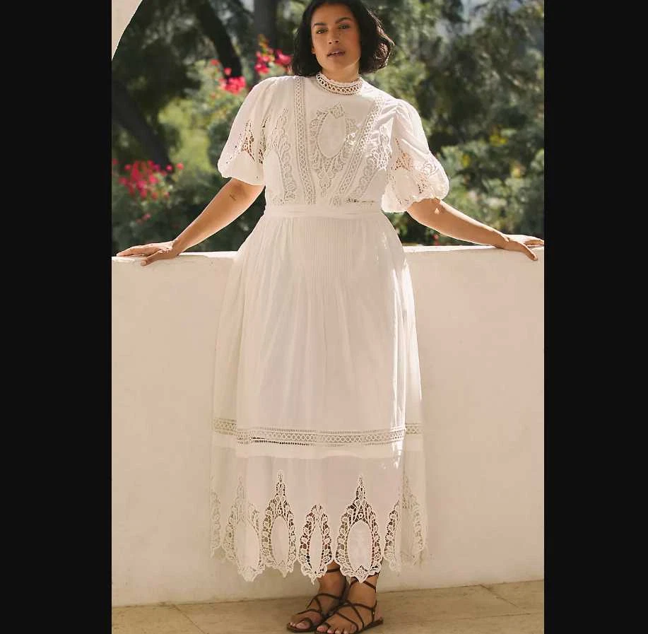 White Plus Size Maxi Dresses for Women for sale | eBay
