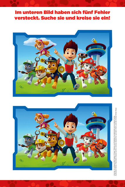 Thumbnail - Paw Patrol: Mein Kunterbunter Vorschulblock - Panini - 9783833237263