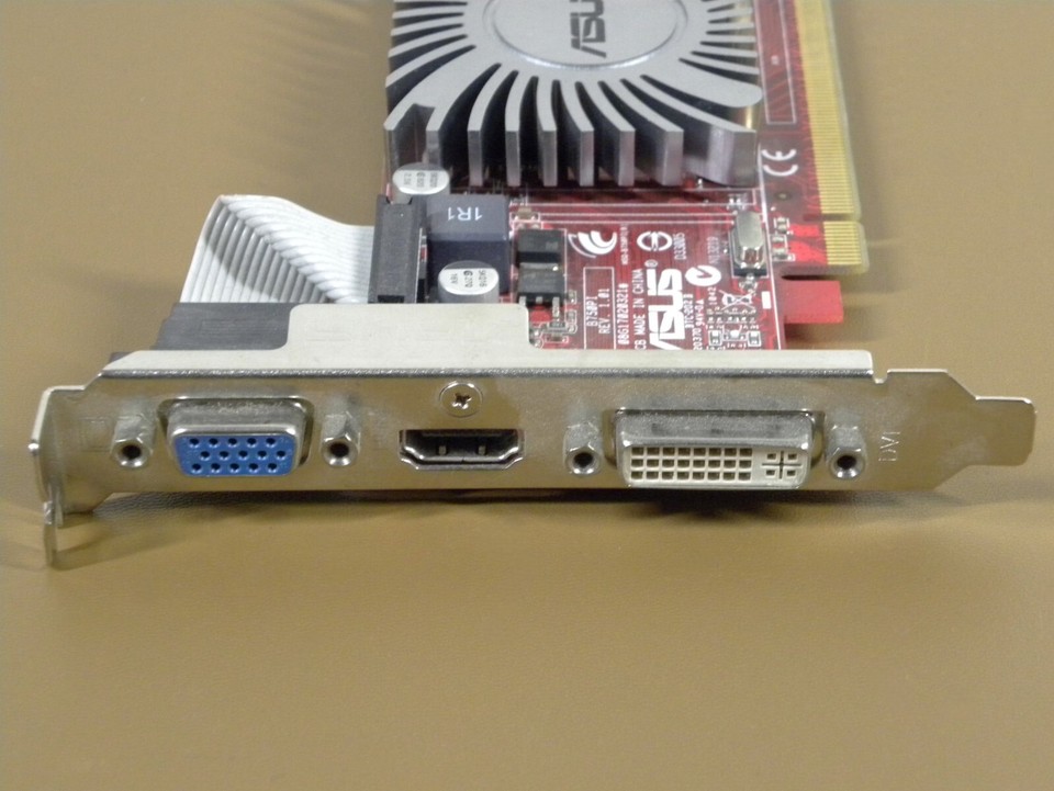 AMD Radeon HD 5450 Asus EAH5450 Silent DDR3 512MB Video Card ~ HDMI ...