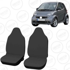 COPRISEDILI SMART FORTWO 1998>2007 COPERTURA SEDILI FODERA IN COTONE GRIGIO
