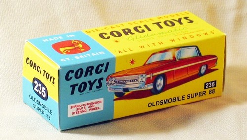 CORGI TOYS BOITE vide ORIGINALE pour BMILITARY AMBULANCE Ref 354 EUR 55