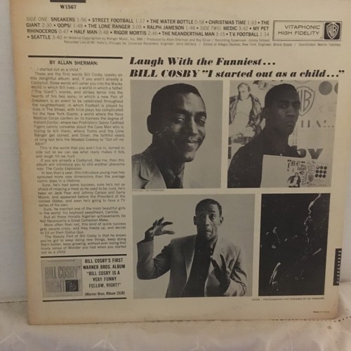 BILL COSBY I STARTED OUT AS A CHILD LP VINYL RECORD VG - Picture 2 of 4