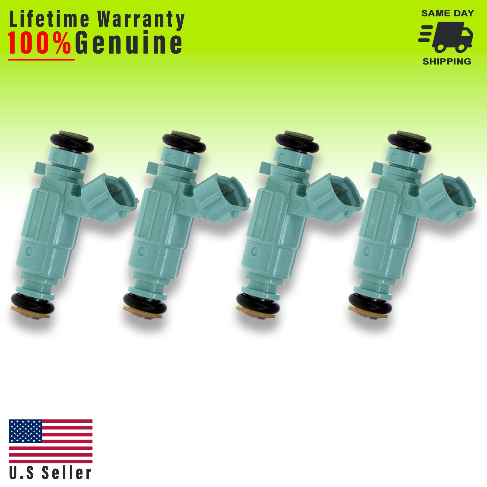 OEM Denso Fuel Injectors Set for 20102013 Kia Soul 2.0L I4 2011 2012 2