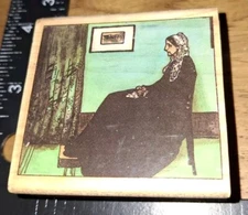 Whistler's Mother, Museum Stamps, Rubber Stamp,b167