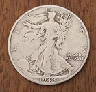 LQQK!-1942 D 50CENT WALKING LIBERTY HALF DOLLAR-VG CONDITION-WW2 ERA-90% SILVER!
