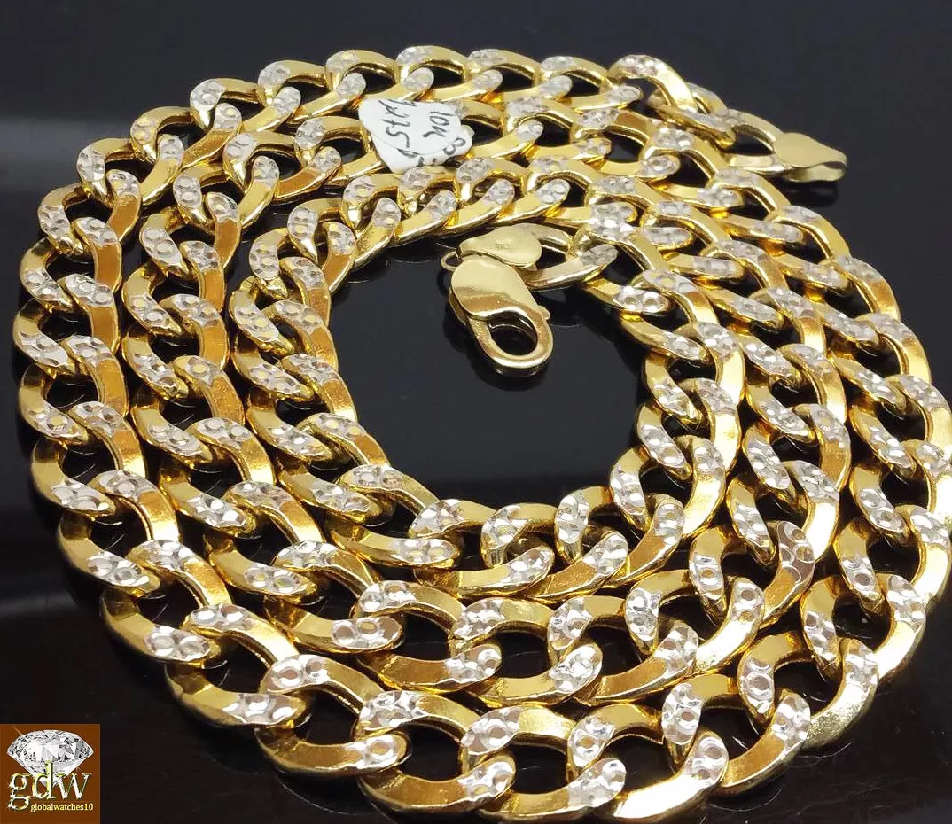 10 karat cuban link chain deals