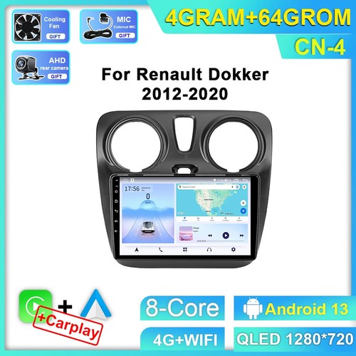 Android13 DSP GPS for Renault Lodgy Dacia Dokker 2012-2020 2Din Multimedia Radio - Picture 14 of 32