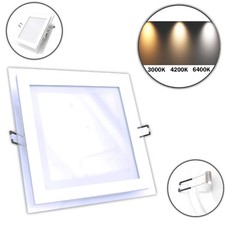 6 Watt LED Panel Einbauleuchte Einbaupanel ec...