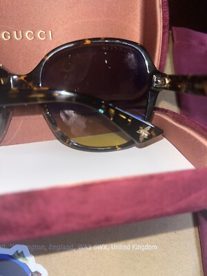 Brand New Leopard Print Gucci Womans Sunglasses Designer  display picture 3
