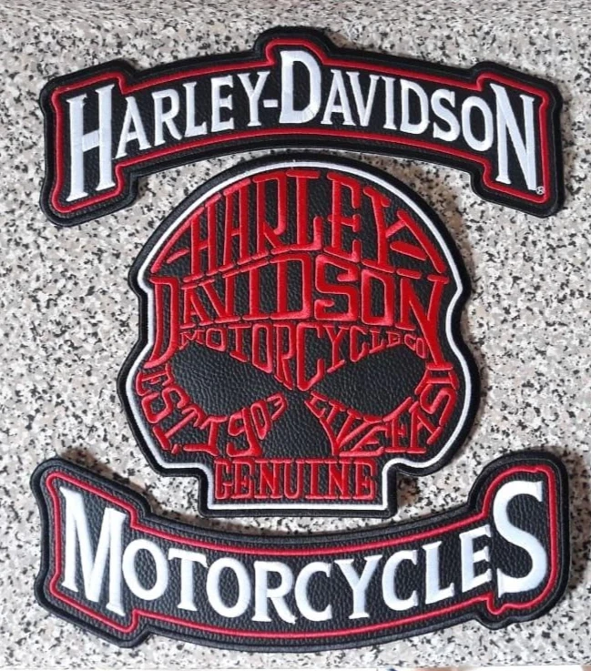 Harley davidson top patches for jackets