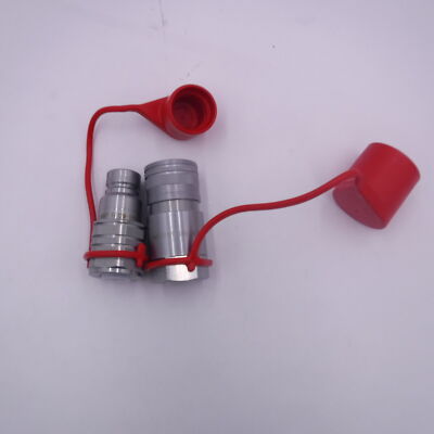 Summit Flat Face Hydraulic Quick Connect Coupler Set 1/2'' NPT Thread FF1208NSET