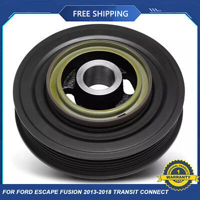 1x New Engine Harmonic Balancer for Ford Escape Fusion 2013-2018 Transit Connect