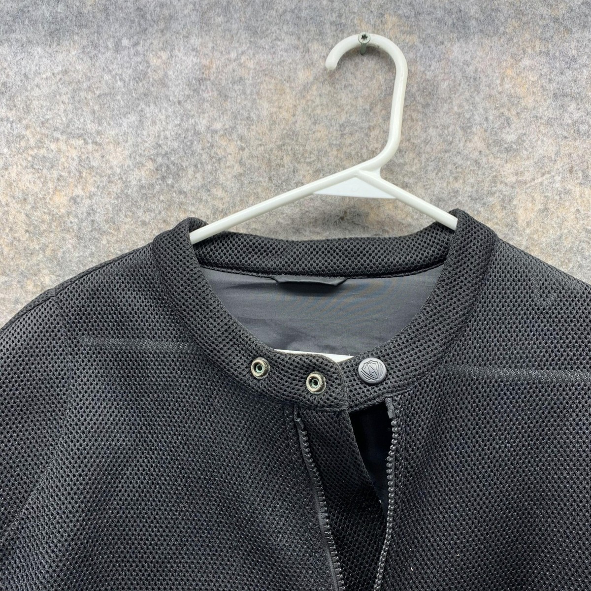 Arlen Ness Jacket Men XXL Black Full Zip Bikewear Pockets Padded