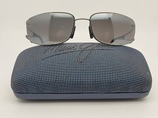 Maui Jim MJ-353-02 Kukuna Gunmetal Frame Polarized Grey Gradient Lens Sunglasses