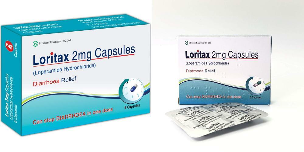 Diarrhoea Relief Capsules 36 Pack Loperamide Hydrochloride 2mg JJH Medical Bundle With Stool Chart Symptom Tracker Triggering Factors Guide For Adult 1985441840 - View #8