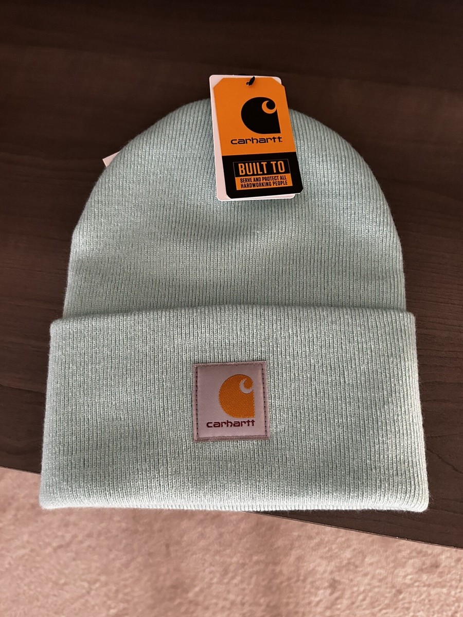 Beanie Carhartt Acrylic Watch Hat Winter White New Carhartt A18