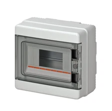 FMX Disconnect Enclosure 8-Space – IP65 Rated, Transparent Cover, Durable Design