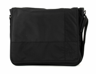 Lässig Casual Messenger Bag Wickeltasche Tasche Black Patchwork schwarz Neu