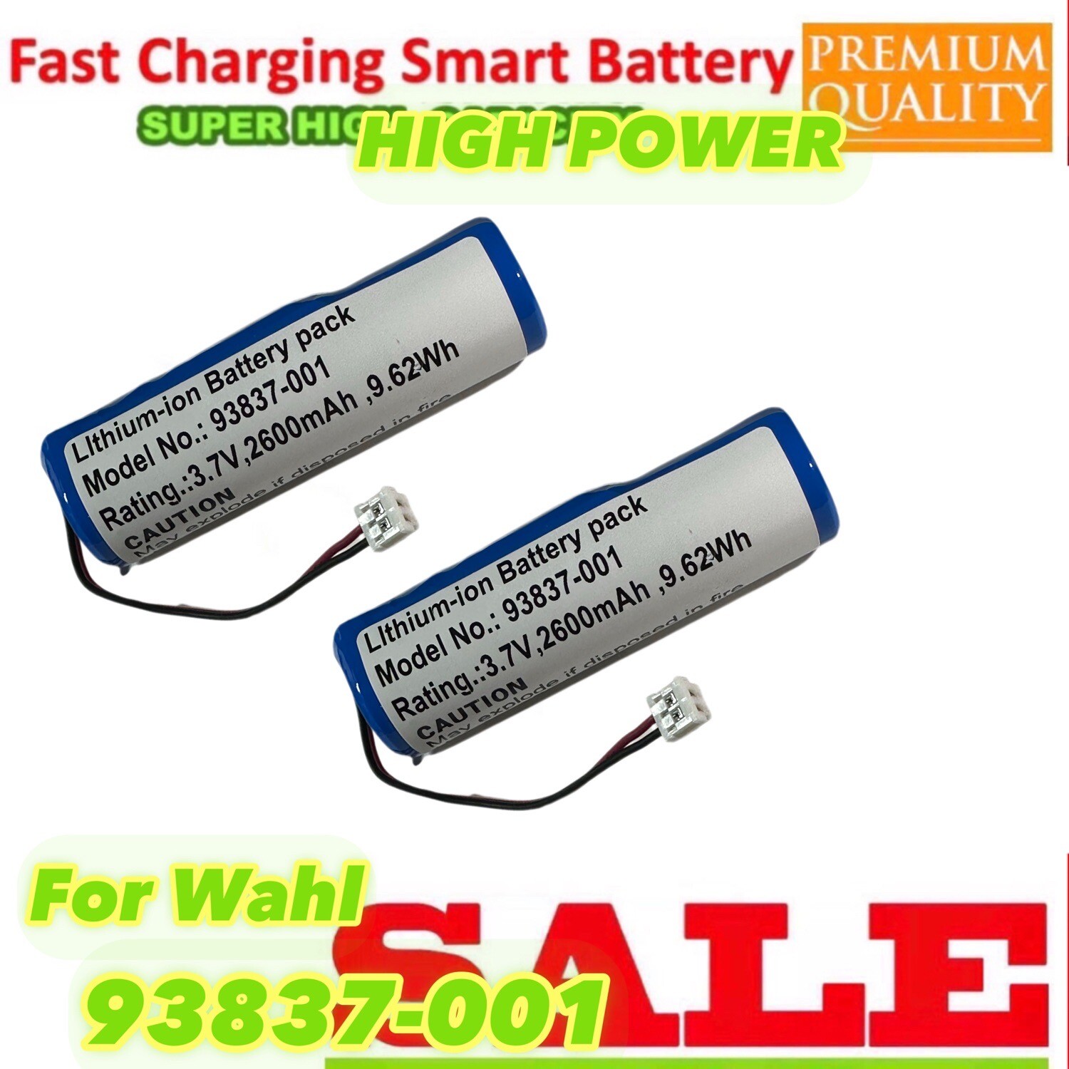 Adatto Per Tagliacapelli Wahl Cordless Magic Clip Batteria 93837-001 - Foto 11