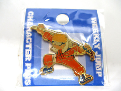 Naruto Uzumaki initial Pin Badge UnOpen NARUTO Jump Shop Character Pins 2