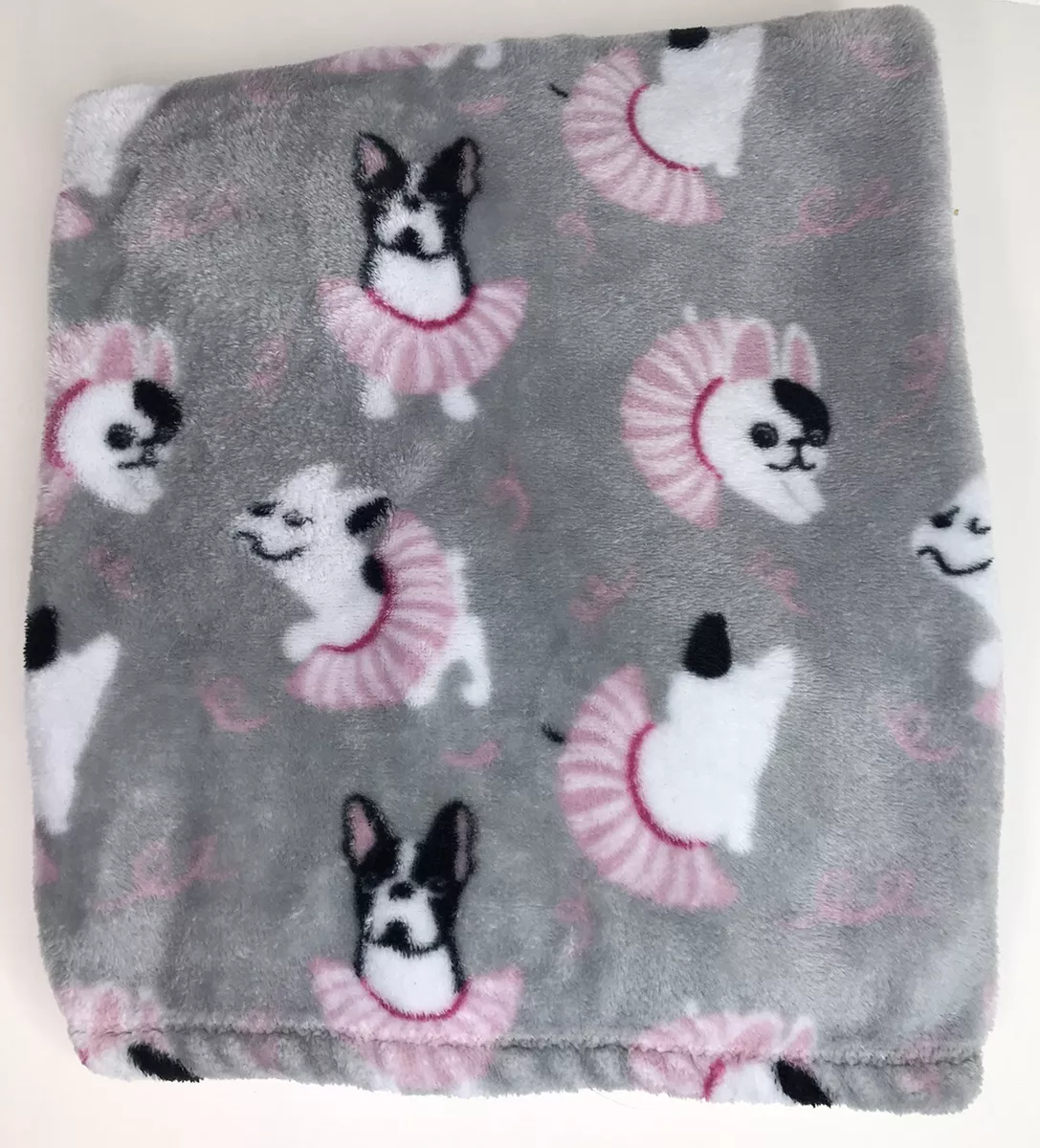 Bulldog baby online blanket