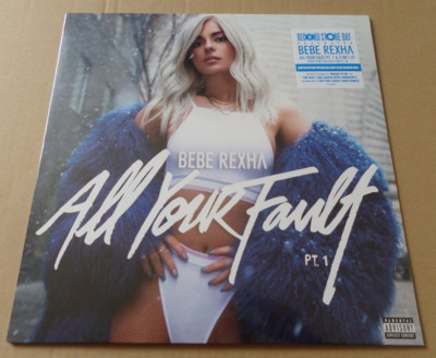 Bebe Rexha - All Your Fault PT. 1 & 2 Blue Vinyl Record Store Day 2024 SEALED!