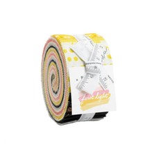 Moda FIRST LIGHT 40 2.5" Quilt Fabric Strips RS5045JR Jelly Roll - Ruby Star