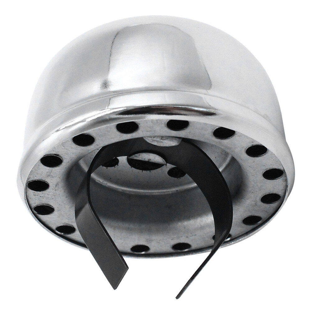 Valve Cover Breather Chrome Pushin Oil Filler Breather Cap for SBC 283 327 350 eBay